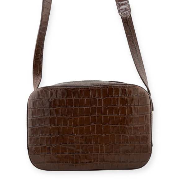 Cuyana Embossed Leather Crossbody Bag - Picture 3 of 6
